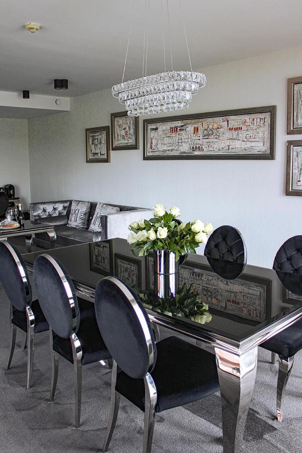 Willa Port オストルダ エクステリア 写真 Dining room